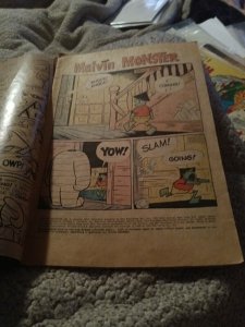 Melvin Monster No. 6 January 1967 Dell Comic Book silver age cartoon witch cover