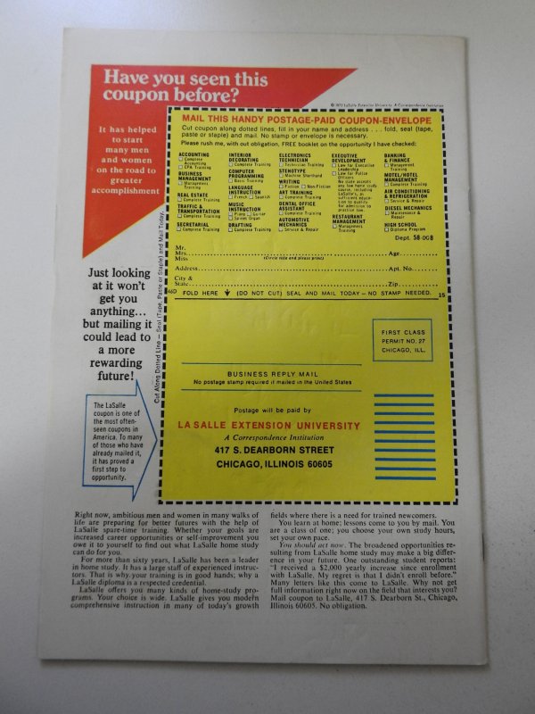 Adventure into Fear #25 (1974) VG Condition