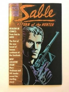 SET of 3- First Comics SABLE-Return of the Hunter #1-3 VERY FINE (A79)