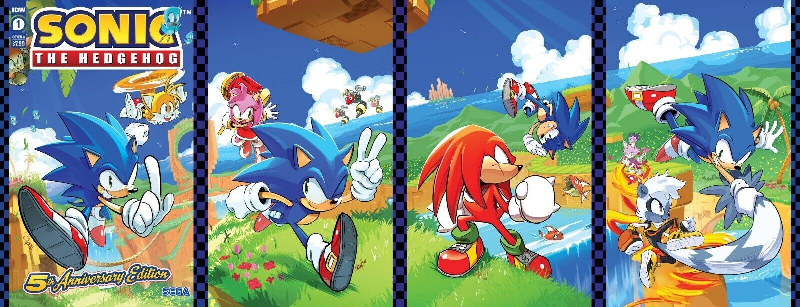 IDW Sonic Fan Annual 2023 Comic #5 - Cream the Buntective 2023