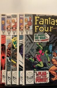 Run of Fantastic Four #321-325 (1988)