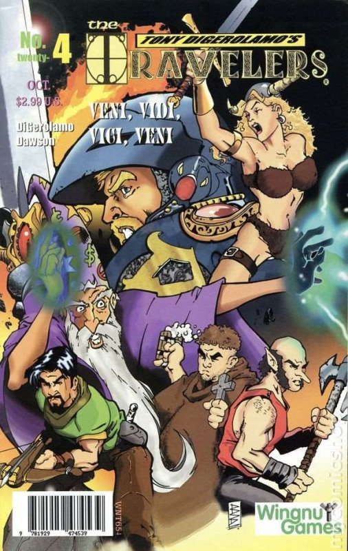 Travelers, The (Tony DiGerolamo's ) #24 VG ; Kenzer and Company | low grade comi