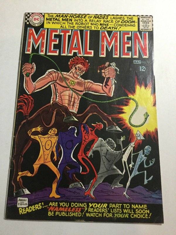 Metal Men 19 Vg+ Very Good+ 4.5 DC Comics