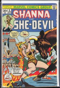 Shanna the She-Devil #3 (1973) Shanna the She-Devil
