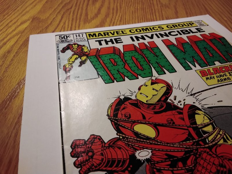 Iron Man #147 Newsstand Edition (1981)