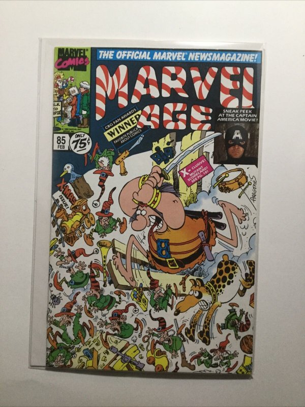 Marvel Age 85 Near Mint Nm Marvel