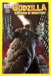 GODZILLA KINGDOM OF MONSTERS 1 ALEX ROSS COVER (2011)