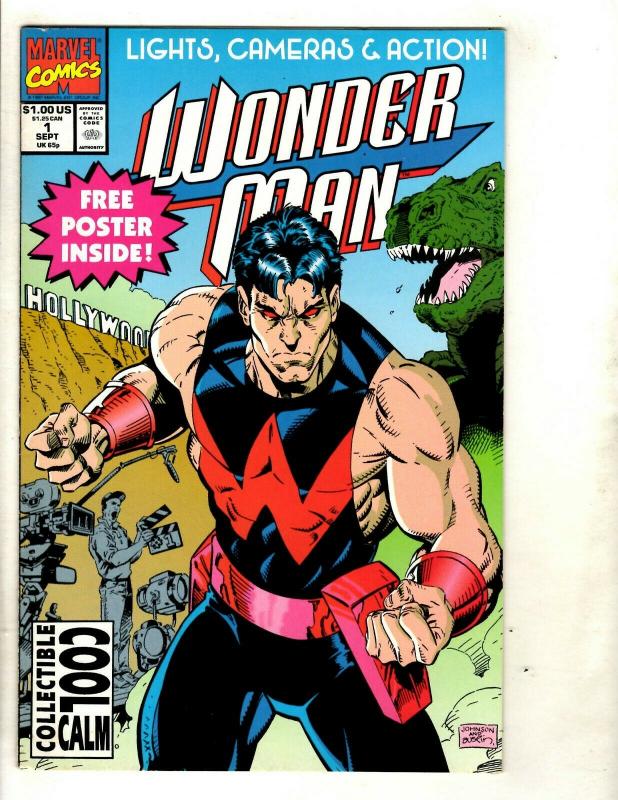 10 Comics Wonder Man 1 2 3 8 An 1 Front Line 4 6 Hire 13 X Men An Crystar 9 EK14 