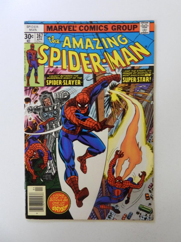 The Amazing Spider-Man #167 (1977) VF- condition