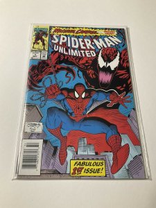 Spider-Man Unlimited 1 Vf Very Fine 8.0 Newsstand Marvel Comics