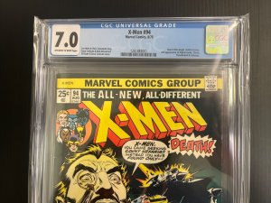 X-MEN #94 CGC 7.0 1975 MARVEL 2ND APP NIGHTCRAWLER STORM COLOSSUS 3RD WOLVERINE