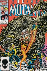 New Mutants, The #47 FN ; Marvel | Chris Claremont