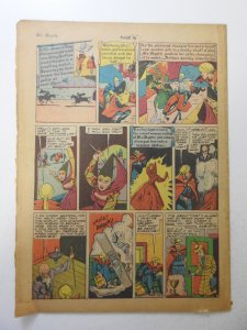 The Spirit #57 (1941) Newsprint Comic Insert Rare!