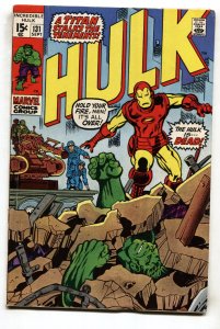 Incredible Hulk #131 1st Jim Wilson-comic book marvel-1970