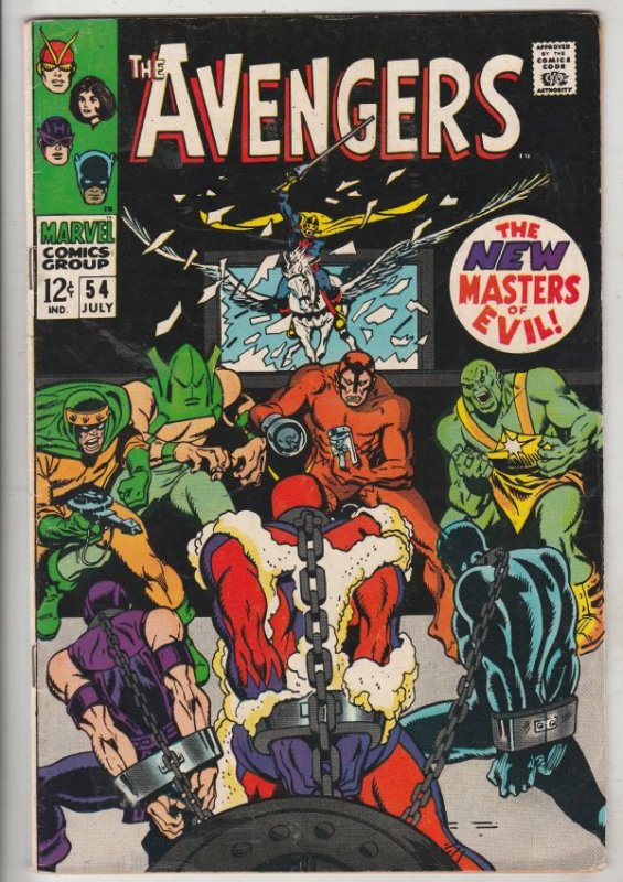 Avengers, The #54 (Jul-68) FN/VF- Mid-High-Grade The Avengers (Captain Americ...