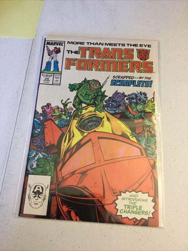 Transformers 29 Nm Near Mint Marvel Comics