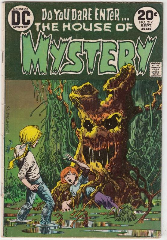 House of Mystery #217 (Sep-73) FN- Mid-Grade 