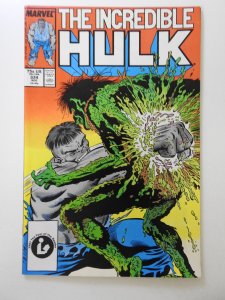 The Incredible Hulk #334 (1987) Great McFarlane Art! VF-NM Condition!