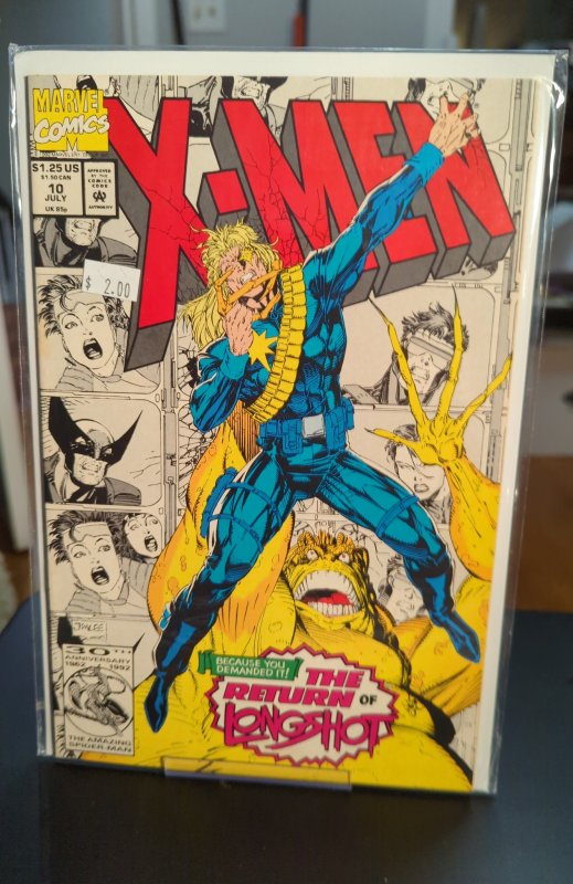 X-Men #10 Direct Edition (1992)