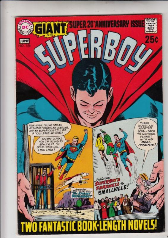 Superboy #156 (Jun-69) NM- High-Grade Superboy