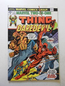 Marvel Two-in-One #3 (1974) GD/VG Condition MVS intact! moisture damage