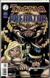 Tarzan vs. Predator at the Earth's Core #4 (1996) Predator