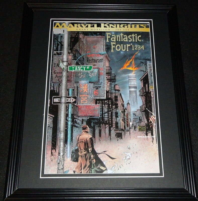 Fantastic Four Marvel Knights #1 Framed Cover Photo Poster 11x14 Official Repro
