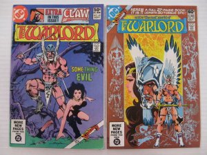 *WARLORD #5-50 (45 books) Mike Grell Jim Starlin OMAC