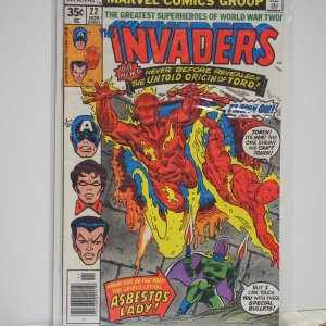 The Invaders #22 (1977) VF/NM Untold Origin of Toro!