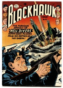 BLACKHAWK #49-1952-QUALITY-HELL DIVERS-REED CRANDALL-FN/VF