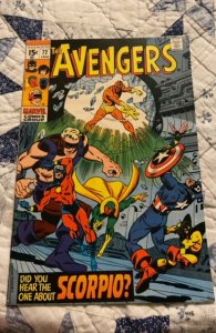The Avengers #72(1977) First Zodiac/Buscema higher grade