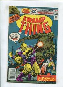 SWAMP THING #24 (6.0) *FISHERMAN* MYSTERY OF ALEC HOLLAND 1976