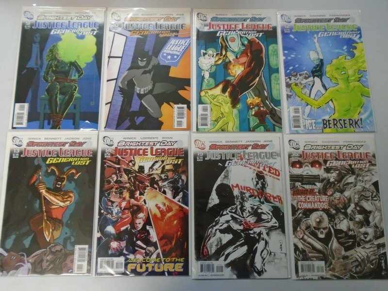 Justice League Generation Lost set #1-24 avg 8.5 VF+ (2010)