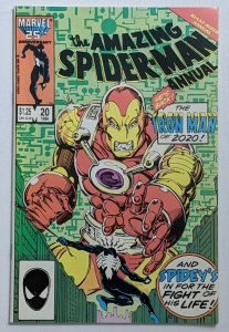 Amazing Spider-Man Annual #20 (1986, Marvel) VF+ 8.5 Iron Man appearance