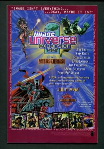 Backlash #21 (8.5 VFN+ )  Juvaun Kirby Cover & Art / 1996