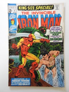 Iron Man Special #1 (1970) Awesome Battle!! Sharp VF- Condition!
