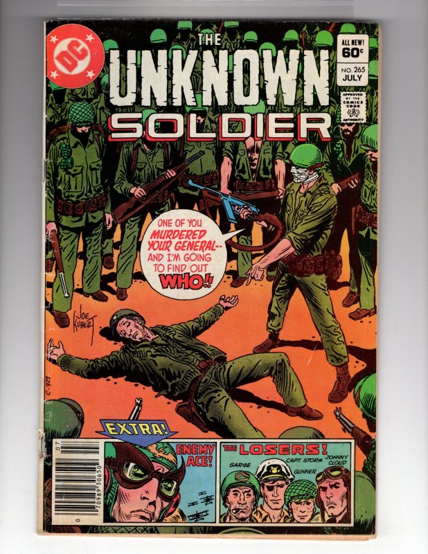 Unknown Soldier #265 (1982) Lower Mid-Grade DC War   / HCA3