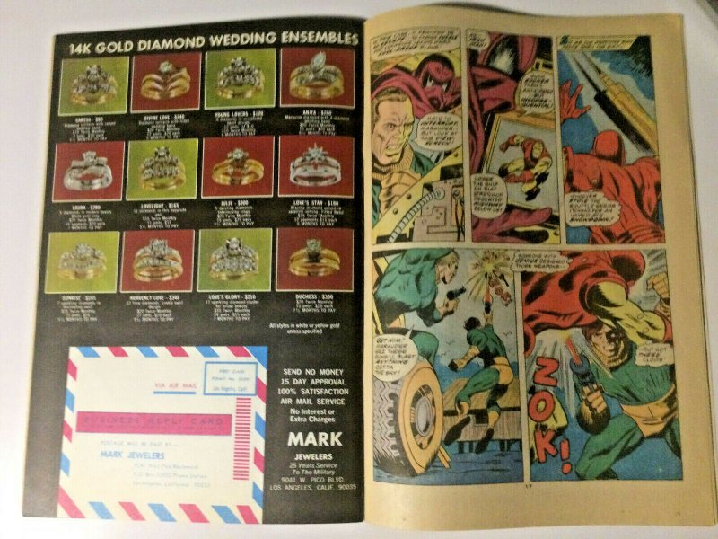 Marvel Iron Man #60 (1968) Mark Jewelers Insert Masked Marauder See Pictures!