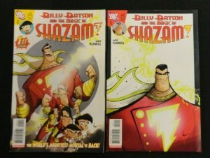 Billy Batson and the Magic of Shazam #1-2 Mike Kunkel Lot of 2 VF/NM