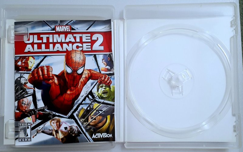 Marvel Ultimate Alliance 2 Sony PS3 Video Game Comics Collectibles PC Sold As-Is