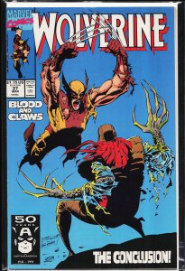 Wolverine #47 Direct Edition (1991) Wolverine