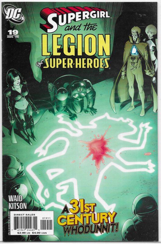 Supergirl and the Legion of Super-Heroes (LOSH vol. 5) #19 VF/NM Waid/Kitson