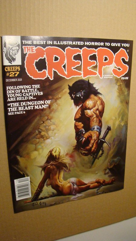 CREEPS 27 *NM/MT 9.8* WARREN CREEPY EERIE VAMPIRELLA KELLY ART