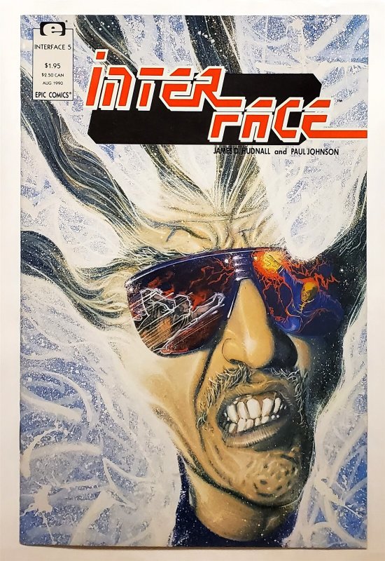 Interface #5 (Aug 1990, Epic) 8.0 VF