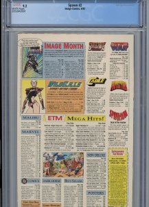 Spawn 2  CGC 9.2  2nd Appearance Spawn, First Appearance Violator  1992