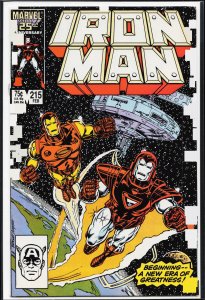 Iron Man #223 Direct Edition (1987) Iron Man