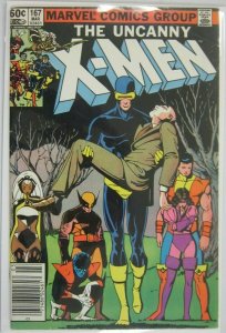 The Uncanny X-Men #167 - 4.0 VG - 1983