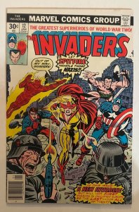 (1977) THE INVADERS #12 1st Appearance of SPITFIRE!