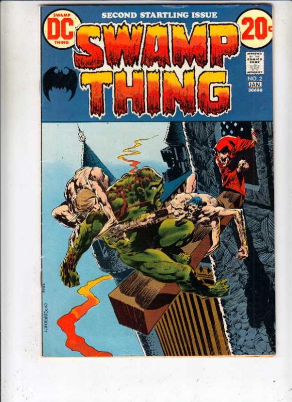 Swamp Thing #2 (Jan-73) VF High-Grade Swamp Thing