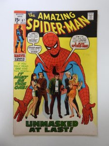 The Amazing Spider-Man #87 (1970) FN/VF condition